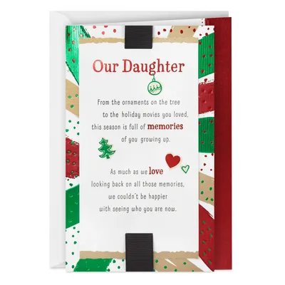 Love Who You Are Christmas Card for Daughter for only USD 6.99 | Hallmark