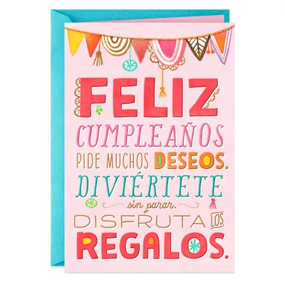 It's Your Day Spanish-Language Birthday Card for only USD 2.99 | Hallmark