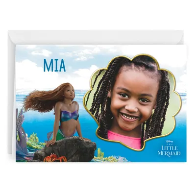 Personalized Disney The Little Mermaid Photo Card for only USD 4.99 | Hallmark