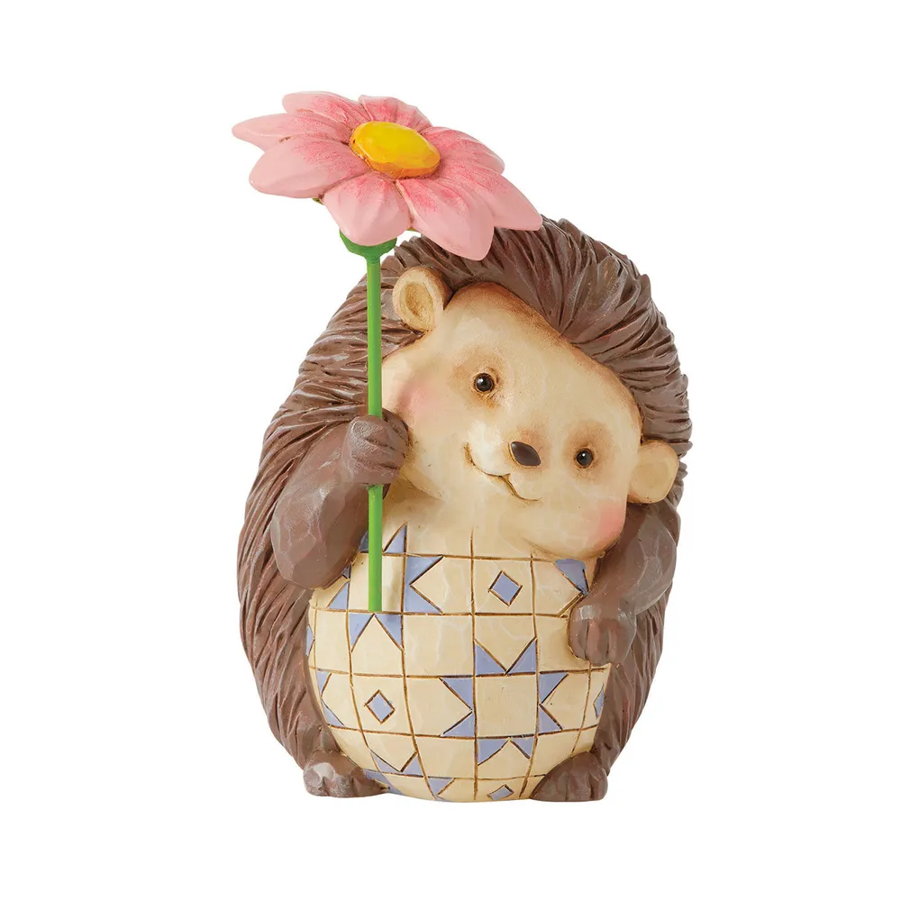 Jim Shore Mini Hedgehog Figurine, 4.25" for only USD 24.99 | Hallmark