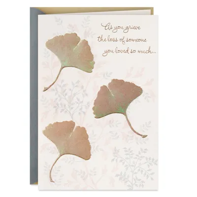 A Sheltering Space Sympathy Card for only USD 3.59 | Hallmark