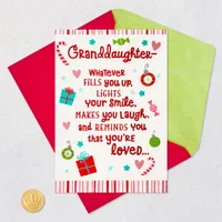 You Are Loved Christmas Card for Granddaughter for only USD 4.59 | Hallmark