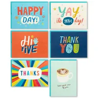 Assorted Modern Lettering Blank Note Cards, Box of 24 for only USD 14.99 | Hallmark