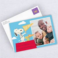 Personalized Peanuts® Snoopy Top Dog Photo Card for only USD 4.99 | Hallmark