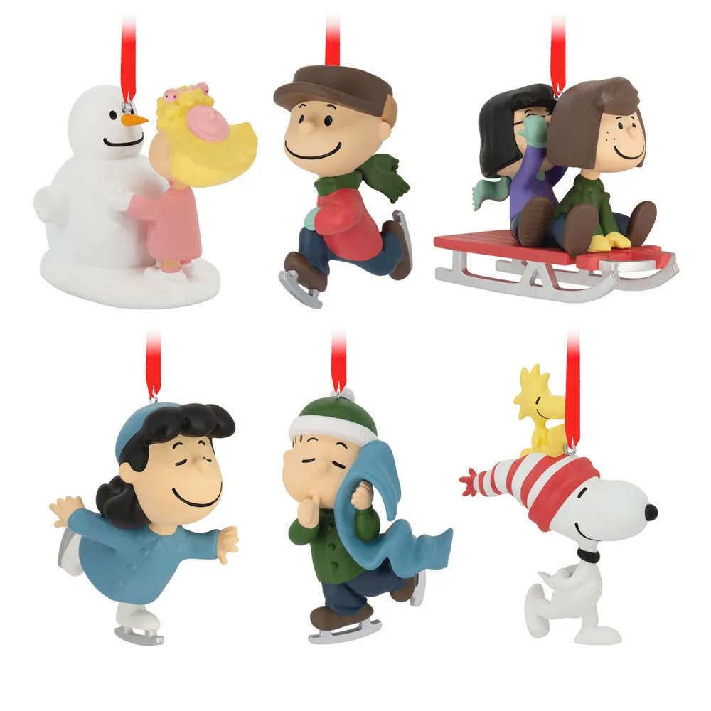 The Peanuts® Gang Hallmark Ornaments, Set of 6 for only USD 79.99 | Hallmark