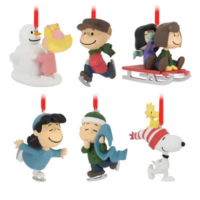 The Peanuts® Gang Hallmark Ornaments, Set of 6 for only USD 79.99 | Hallmark