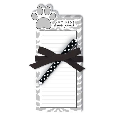 My Kids Have Paws Notepad With Pen