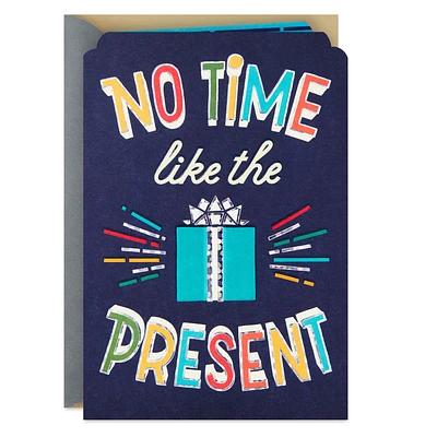 No Time Like the Present Birthday Card for Nephew for only USD 5.59 | Hallmark