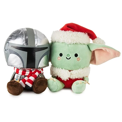 Better Together Star Wars™ The Mandalorian™ and Grogu™ Holiday Magnetic Plush Pair, 5" for only USD 22.99 | Hallmark