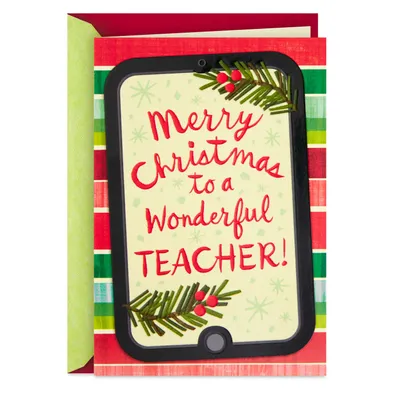 So Thankful for You Christmas Card for Teacher for only USD 2.99 | Hallmark