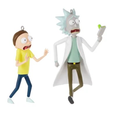 Rick and Morty Just Don't Think About It, Morty! Ornaments, Set of 2 for only USD 24.99 | Hallmark