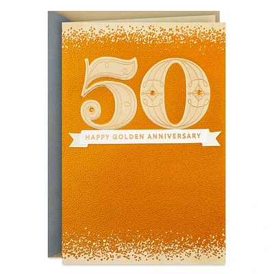 Happy Golden Anniversary 50th Anniversary Card for only USD 5.99 | Hallmark