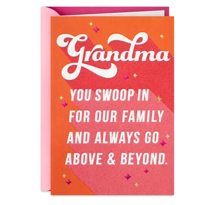 Our Family's Superhero Funny Mother's Day Card for Grandma for only USD 4.99 | Hallmark