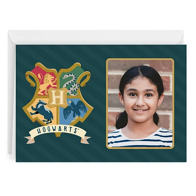 Harry Potter™ Hogwarts™ Crest Folded Photo Card for only USD 4.99 | Hallmark