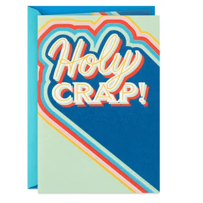 Holy Crap! Congratulations Card for only USD 4.59 | Hallmark