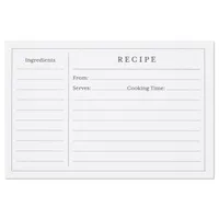 Standard Recipe Cards, Pack of 36 for only USD 6.99 | Hallmark