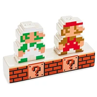 Nintendo Super Mario Bros.® Mario and Luigi Salt and Pepper Shakers, Set of 3 for only USD 19.99 | Hallmark