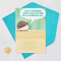 I Think You're Awesome Funny Birthday Card for only USD 3.99 | Hallmark