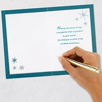 Shimmery Snowflakes Christmas Card for only USD 5.59 | Hallmark