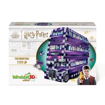 Wrebbit3D Harry Potter Mini Knight Bus 130-Piece Jigsaw Puzzle for only USD 21.99 | Hallmark