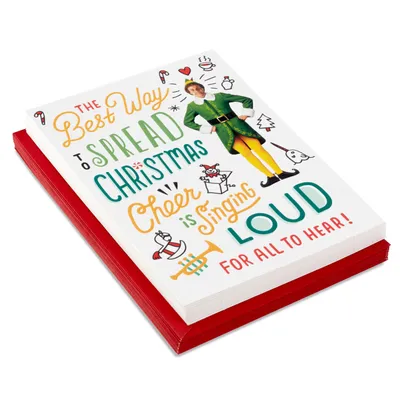 Elf Christmas Cheer Boxed Christmas Cards, Pack of 16 for only USD 16.49 | Hallmark