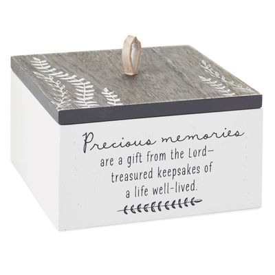 Precious Memories Are a Gift From the Lord Memory Box