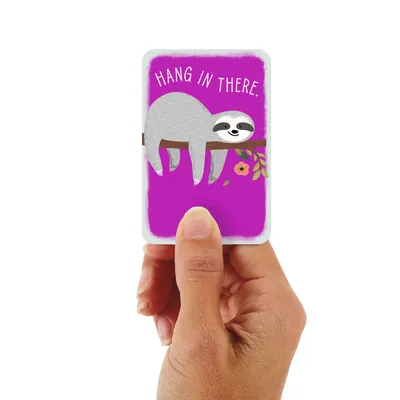 3.25" Mini Hang in There Sloth Blank Card for only USD 1.99 | Hallmark
