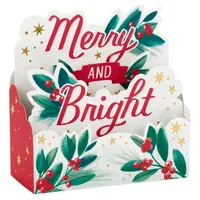 Merry and Bright 3D Pop-Up Christmas Card for only USD 4.99 | Hallmark