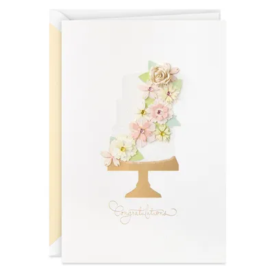 A Lifetime Filled With Happiness Wedding Card for only USD 7.99 | Hallmark