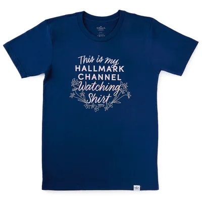 Hallmark Channel Watching Shirt Unisex T-Shirt for only USD 24.99 | Hallmark