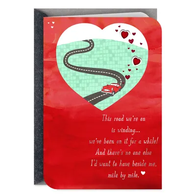 You're Who I Want Beside Me Valentine's Day Card for Husband for only USD 4.99 | Hallmark