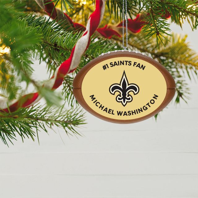 Hallmark NFL New Orleans Saints Christmas Ornament