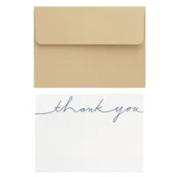 Assorted Thank-You and Blank Flat Note Cards in Floral Caddy, Pack of 40 for only USD 12.99 | Hallmark