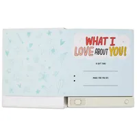 What I Love About You! A Color-Your-Own Recordable Storybook for only USD 34.99 | Hallmark