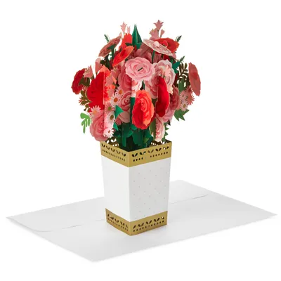 Jumbo Flower Bouquet 3D Pop-Up Card for only USD 19.99 | Hallmark