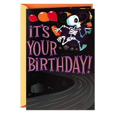 Party Skeletons Pop-Up Halloween Birthday Card for only USD 4.29 | Hallmark