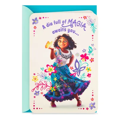 Disney Encanto Mirabel Day Full of Magic Bilingual Birthday Card for only USD 4.99 | Hallmark
