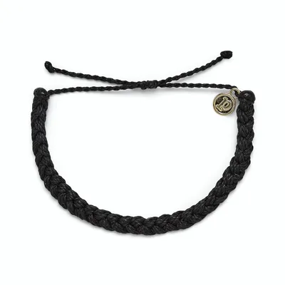 Pura Vida Black Braided Bracelet for only USD 15.00 | Hallmark