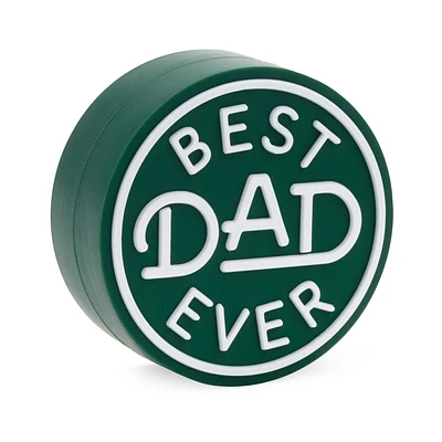 Charmers Best Dad Ever Green Silicone Charm for only USD 8.99 | Hallmark