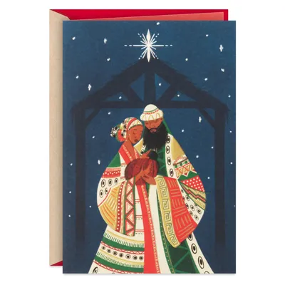 Rejoicing in the Birth of Our Lord and Savior Christmas Card for only USD 3.99 | Hallmark