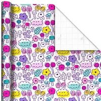 Floral Doodles Wrapping Paper, 20 sq. ft. for only USD 4.99 | Hallmark