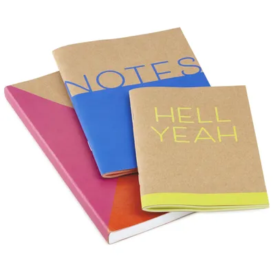 Assorted 3-Pack Colorful Kraft Journals for only USD 16.99 | Hallmark