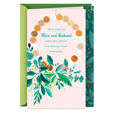 A Blessing to Us Christmas Card for Niece and Her Husband for only USD 2.99 | Hallmark