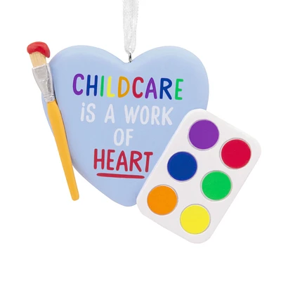 Childcare Is a Work of Heart Hallmark Ornament for only USD 12.99 | Hallmark