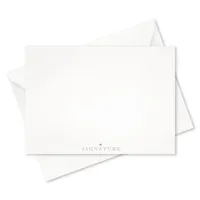 Silver Stars and Blue Glitter Blank Note Cards, Box of 8 for only USD 14.99 | Hallmark