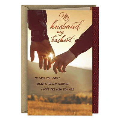 I Love the Man You Are Anniversary Card for Husband for only USD 3.59 | Hallmark
