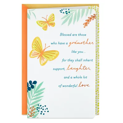 Blessed By Your Love Birthday Card for Godmother for only USD 2.99 | Hallmark