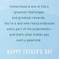 Being a Dad Is a Peak Experience Father's Day Card for only USD 4.99 | Hallmark