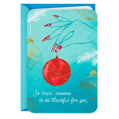 Every Shade of Happy Christmas Card for Nail Technician for only USD 2.99 | Hallmark