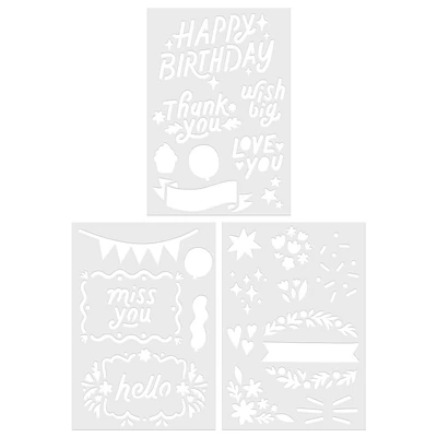 Celebrations Stencil Kit, Pack of 36 for only USD 9.49 | Hallmark